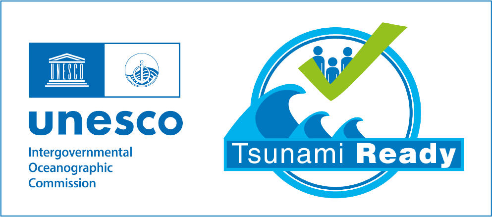 Logo Tsunami Ready 09 19 circle UNESCO IOCnew boxwhite