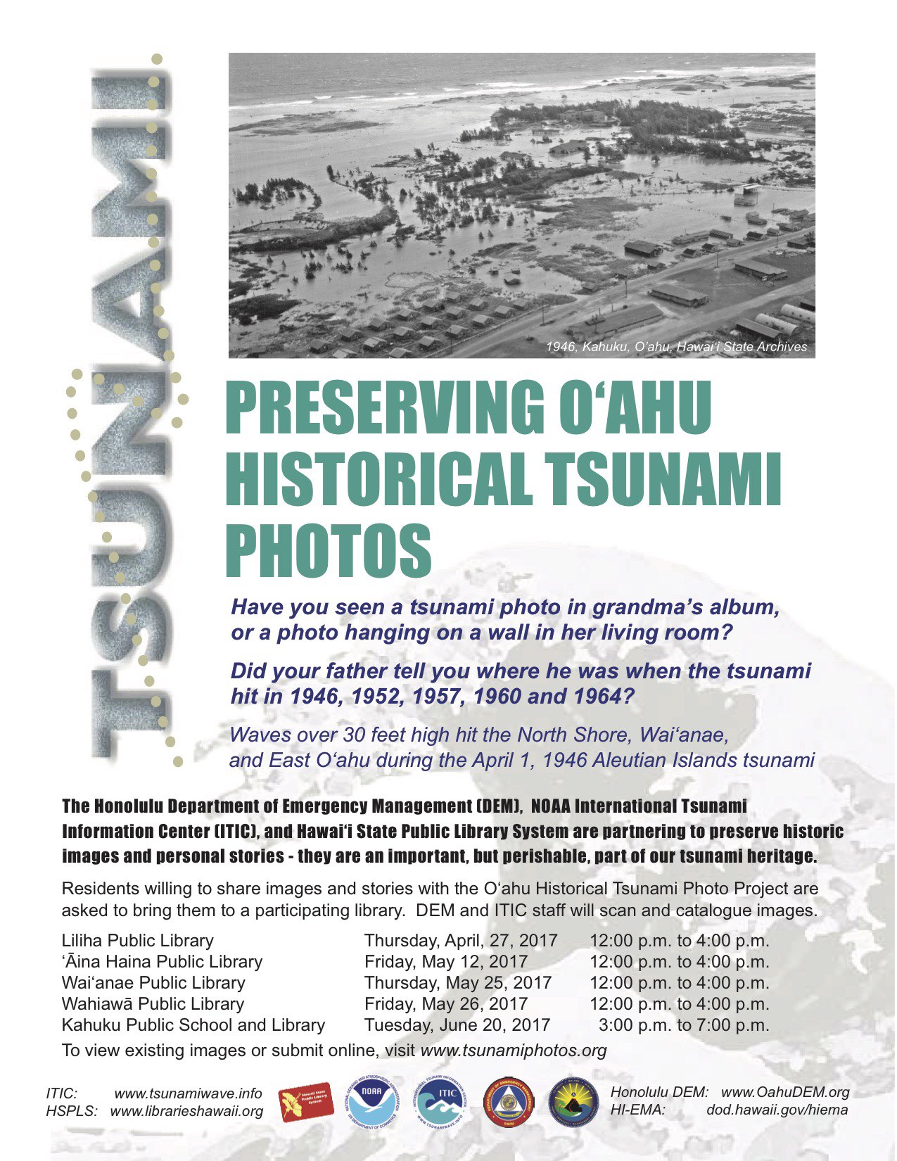 Oahu TsunamiPhotos flyer5