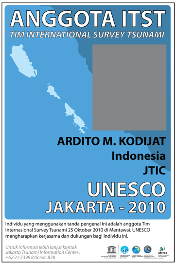 Badge ITST Mentawai Example