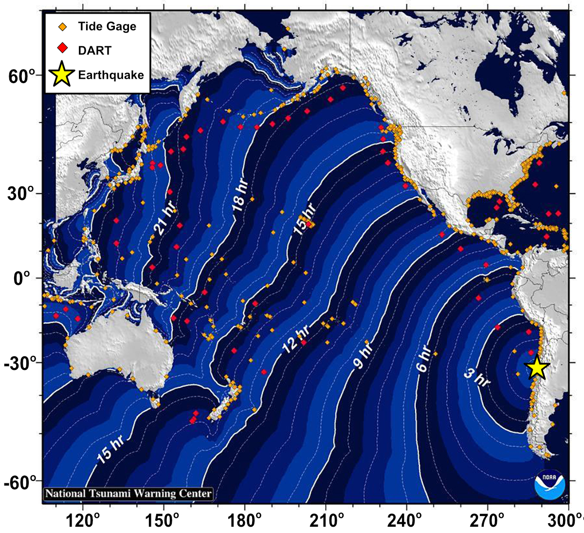 4 March 2021 (UTC), Mw 8.1, Kermadec Islands, New Zealand