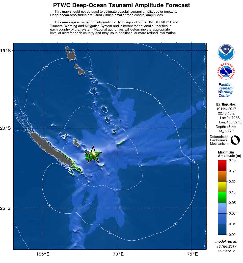 Deep Ocean Forecast Pacific Wide