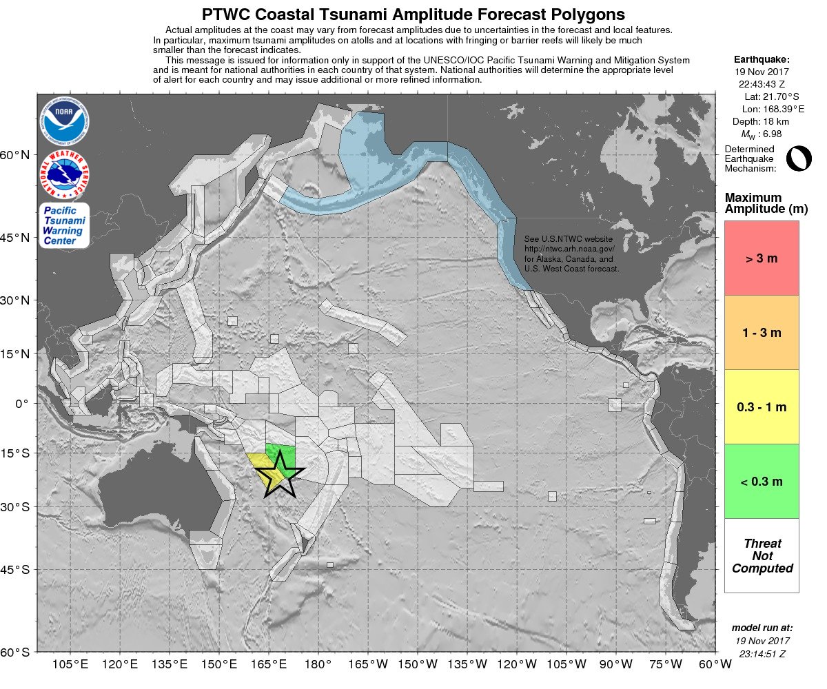 PTWS Forecast Polygons