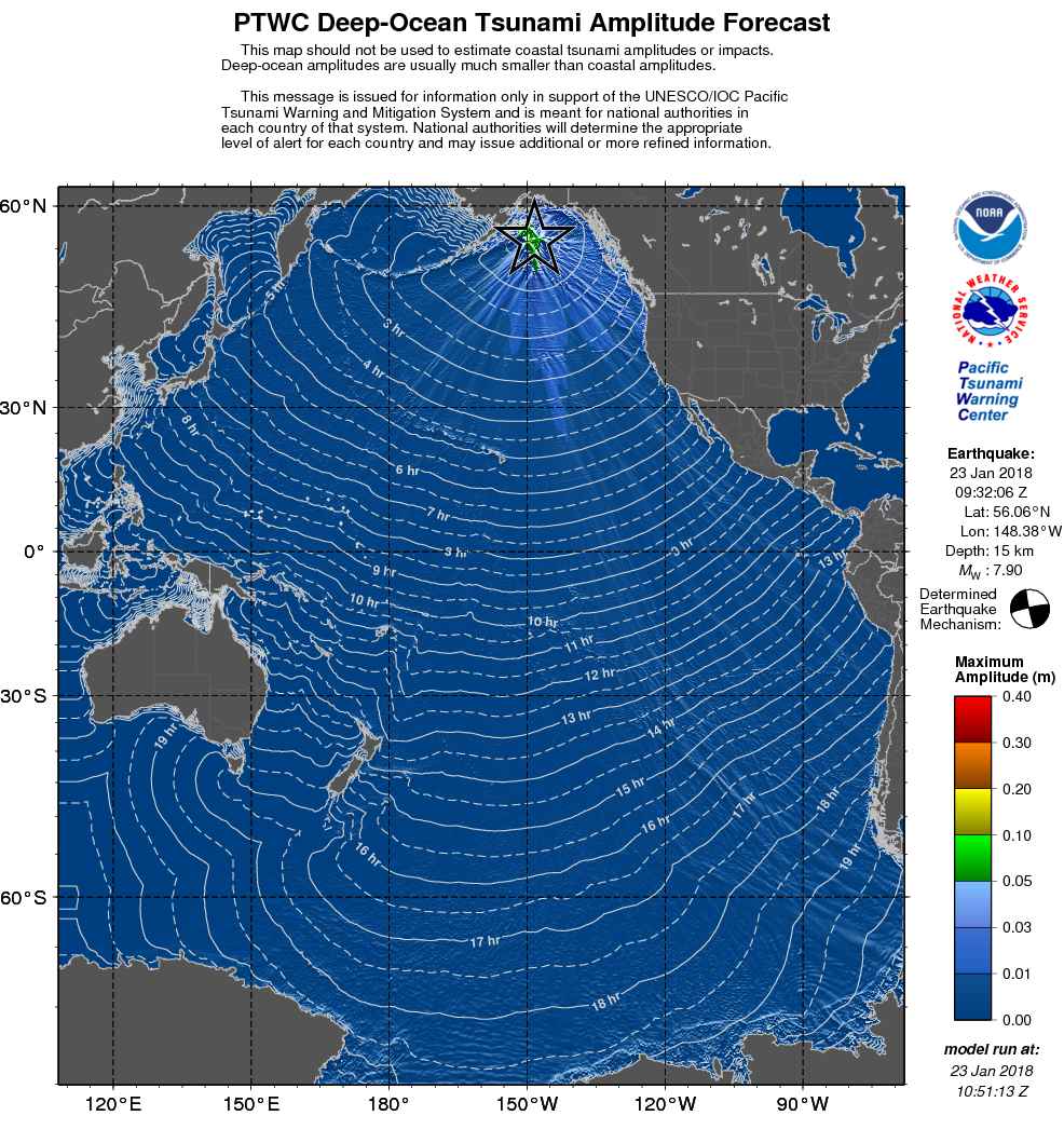 Deep Ocean Forecast Pacific Wide