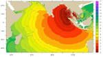 2004 M9.3 Indian Ocean Tsunami - Tsunami Travel Times