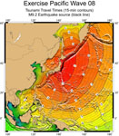 Northwest Pacific Tsunami Travel Times