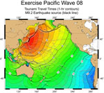 Pacific Tsunami Travel Times