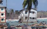 Subsidence, Nicobar Islands, 2004