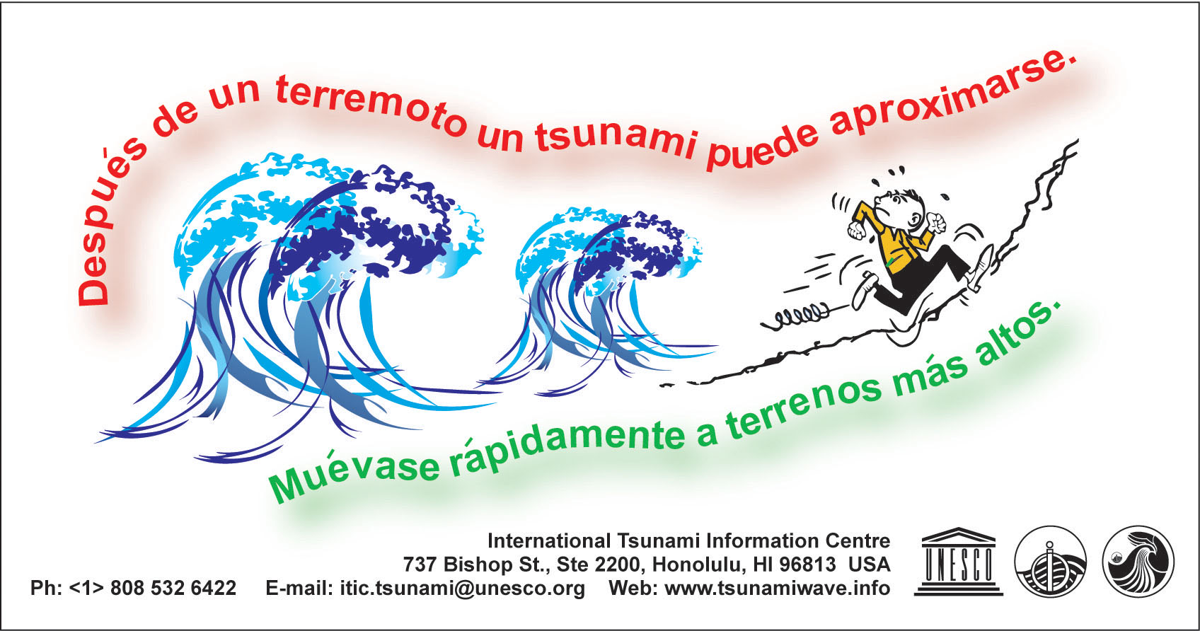 tsunami sticker spanish