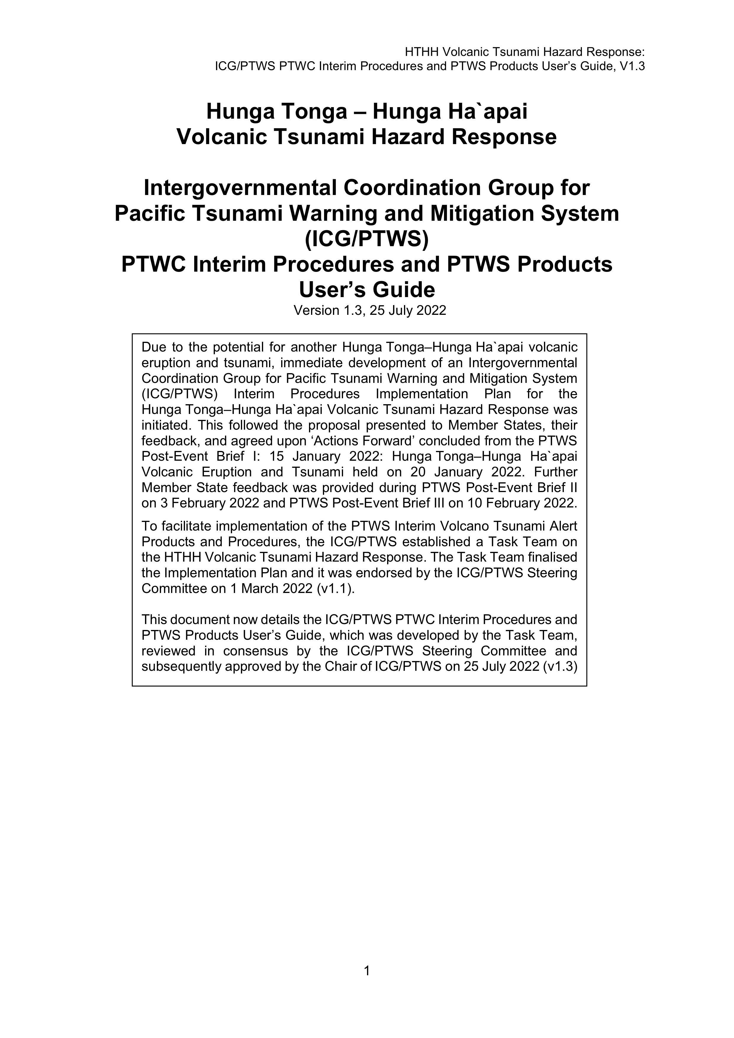 PTWC HTHH UsersGuide IOC CL 2902 e cover