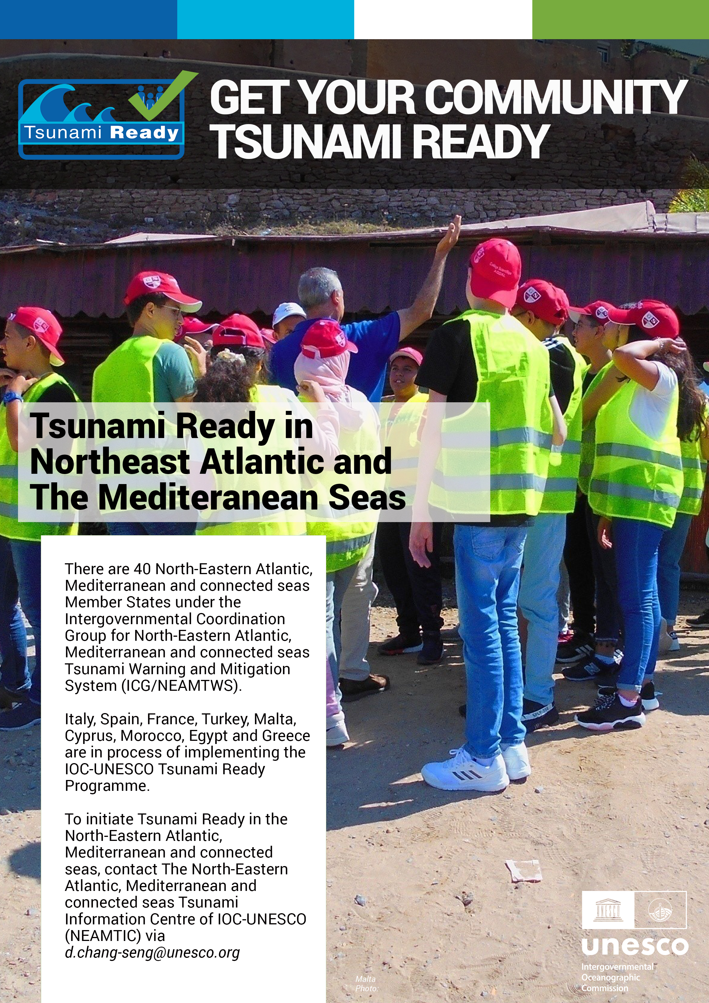 Poster Tsunami Ready in NEAMS